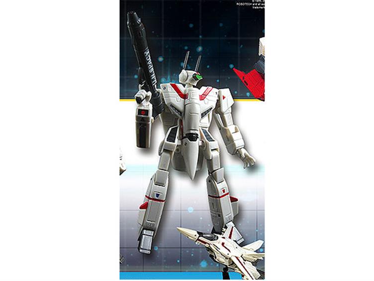 Robotech 30th Anniversary 1/100 Scale Transformable Figure Series 01 - VF-1J Rick Hunter Veritech Gallery Image 1