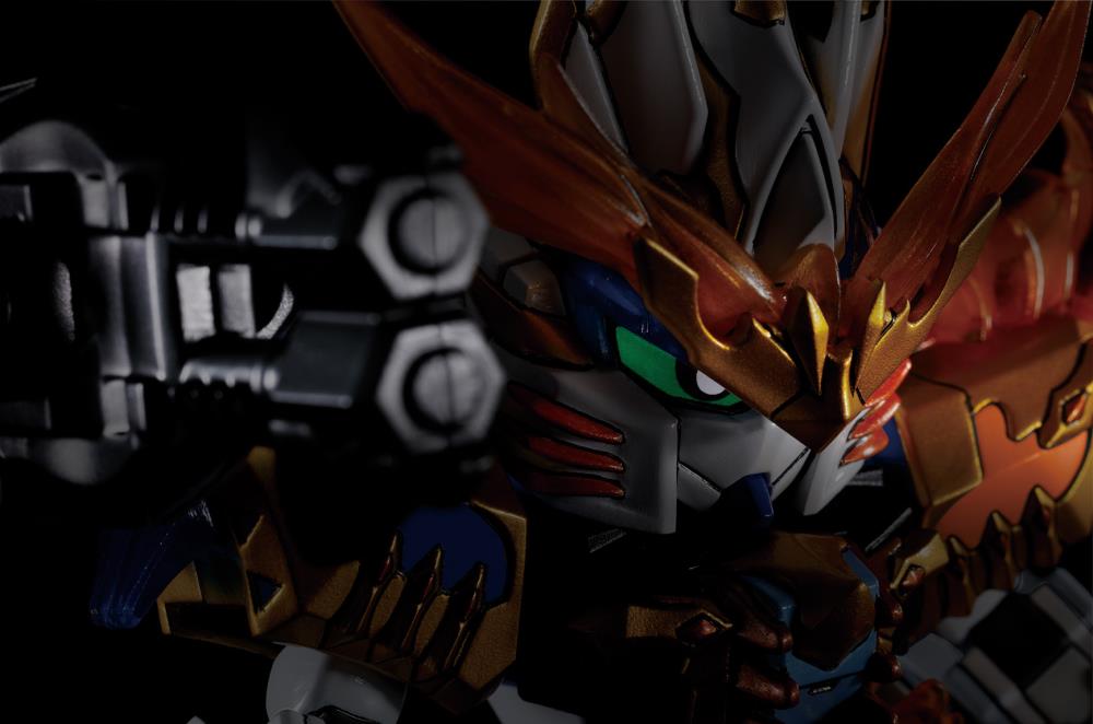 SD Gundam World Sangoku Soketsuden #19 Taishi Ci Duel Gundam Model Kit Gallery Image 5