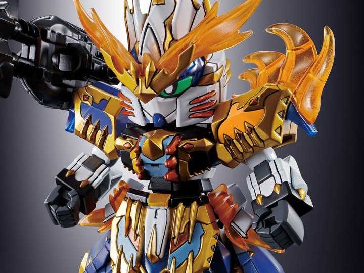 SD Gundam World Sangoku Soketsuden #19 Taishi Ci Duel Gundam Model Kit Gallery Image 1