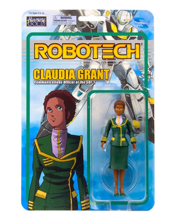 Robotech Claudia Grant Poseable Action Figure Gallery Image 4