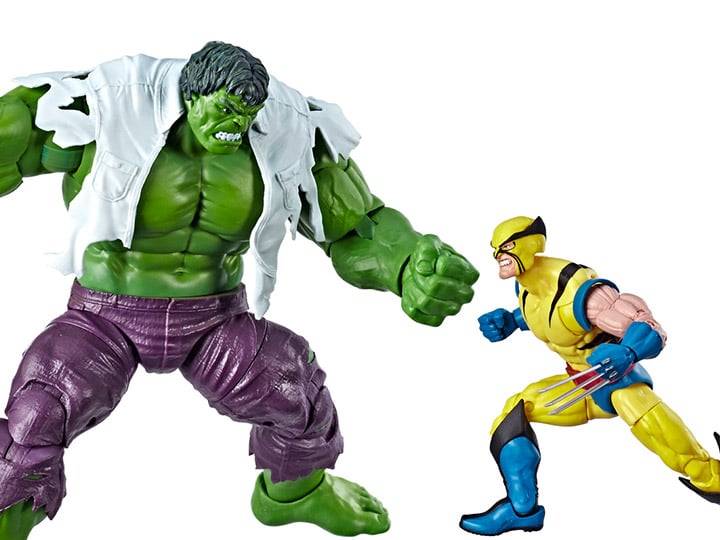 Marvel Comics 80th Anniversary Marvel Legends Hulk Vs. Wolverine Two-Pack Gallery Image 1