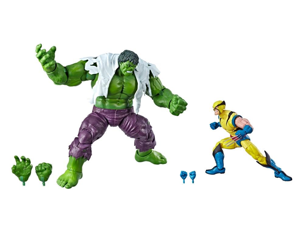 Marvel Comics 80th Anniversary Marvel Legends Hulk Vs. Wolverine Two-Pack Gallery Image 3