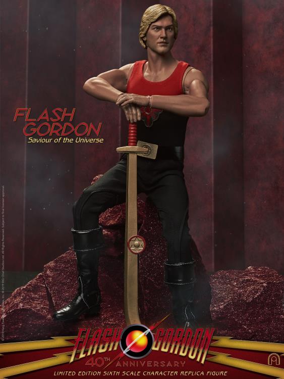 Flash Gordon 40th Anniversary Flash Gordon 1/6 Scale Limited Edition Figure Gallery Image 5