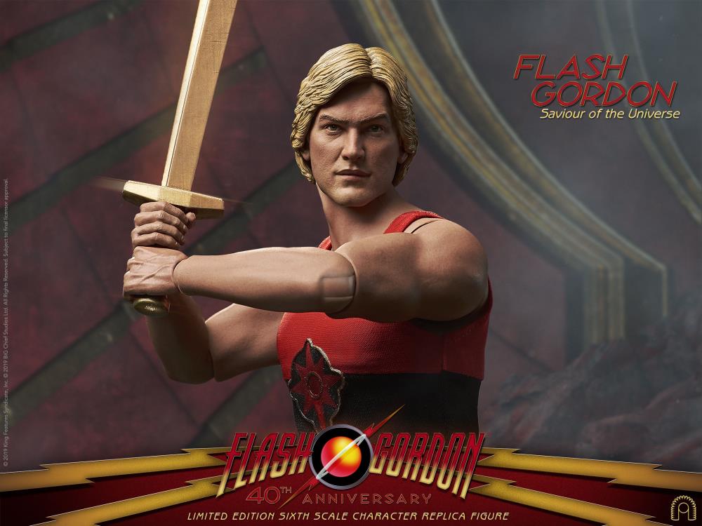 Flash Gordon 40th Anniversary Flash Gordon 1/6 Scale Limited Edition Figure Gallery Image 7