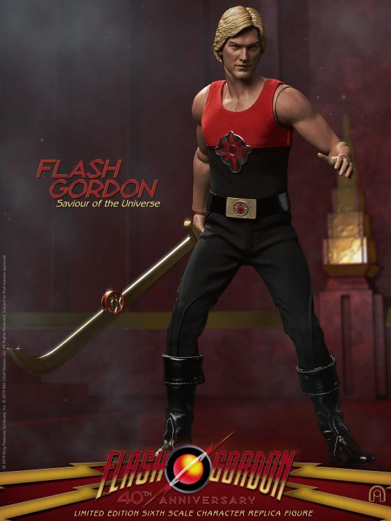 Flash Gordon 40th Anniversary Flash Gordon 1/6 Scale Limited Edition Figure Gallery Image 3