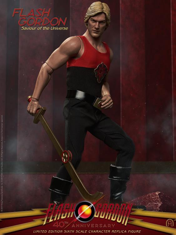 Flash Gordon 40th Anniversary Flash Gordon 1/6 Scale Limited Edition Figure Gallery Image 4