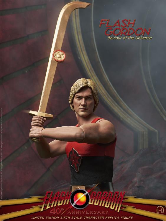 Flash Gordon 40th Anniversary Flash Gordon 1/6 Scale Limited Edition Figure Gallery Image 6