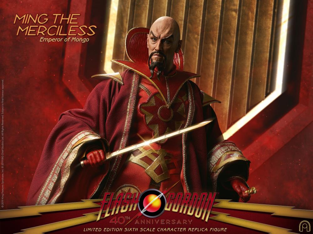 Flash Gordon 40th Anniversary Ming the Merciless 1/6 Scale Limited Edition  Figure Gallery Image 11