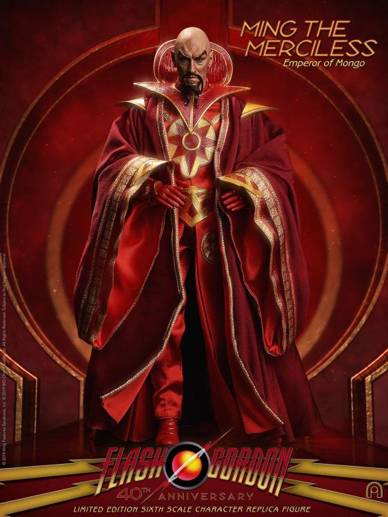 Flash Gordon 40th Anniversary Ming the Merciless 1/6 Scale Limited Edition  Figure Gallery Image 4