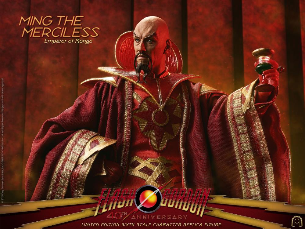 Flash Gordon 40th Anniversary Ming the Merciless 1/6 Scale Limited Edition  Figure Gallery Image 12