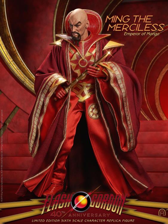 Flash Gordon 40th Anniversary Ming the Merciless 1/6 Scale Limited Edition  Figure Gallery Image 3