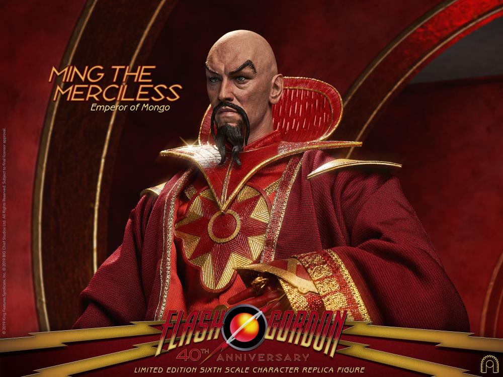 Flash Gordon 40th Anniversary Ming the Merciless 1/6 Scale Limited Edition  Figure Gallery Image 8