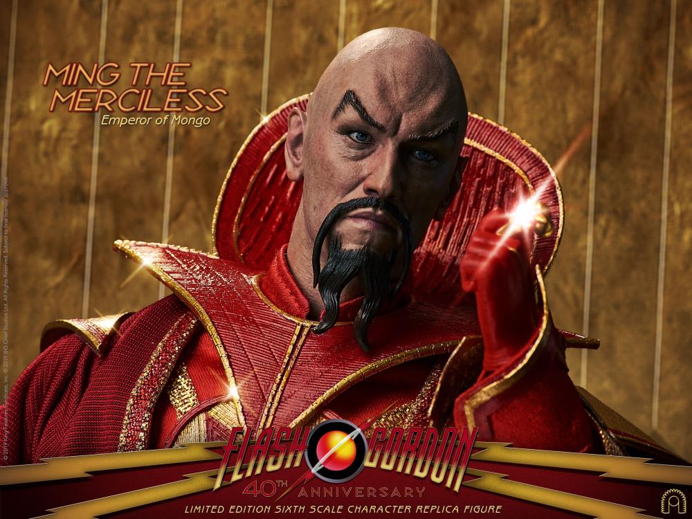 Flash Gordon 40th Anniversary Ming the Merciless 1/6 Scale Limited Edition  Figure Gallery Image 15