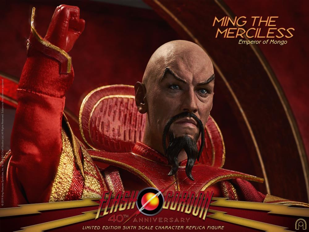 Flash Gordon 40th Anniversary Ming the Merciless 1/6 Scale Limited Edition  Figure Gallery Image 7