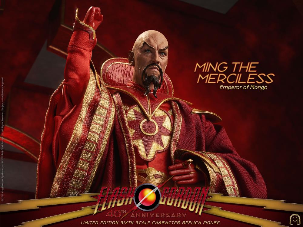 Flash Gordon 40th Anniversary Ming the Merciless 1/6 Scale Limited Edition  Figure Gallery Image 6