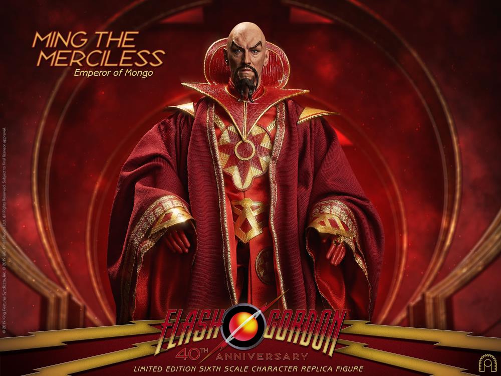 Flash Gordon 40th Anniversary Ming the Merciless 1/6 Scale Limited Edition  Figure Gallery Image 5