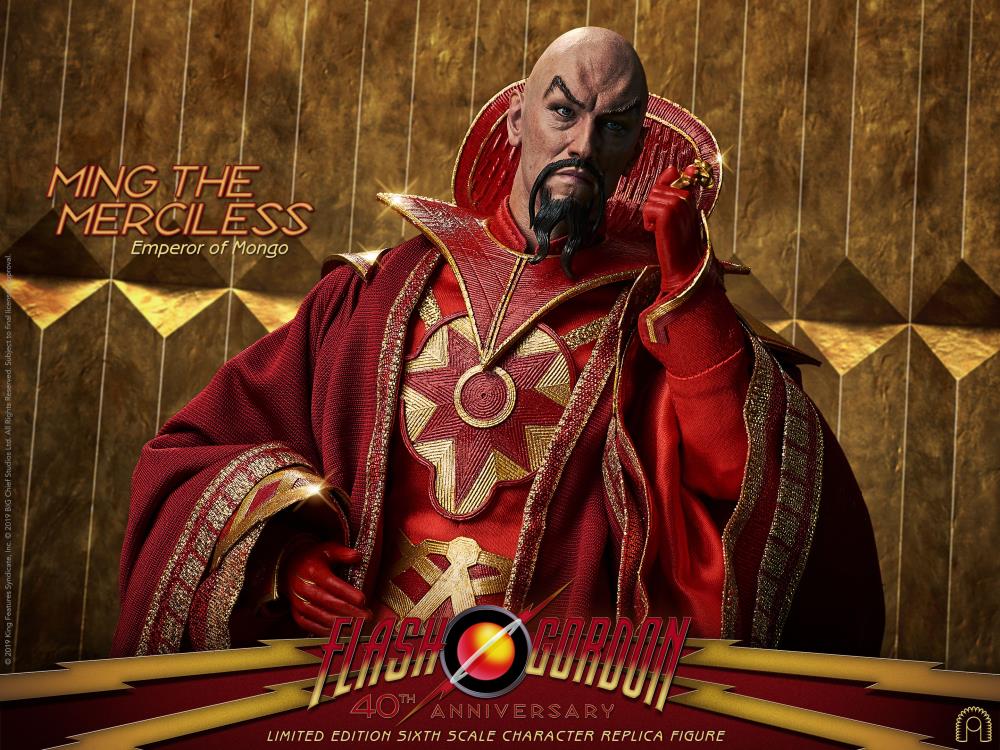 Flash Gordon 40th Anniversary Ming the Merciless 1/6 Scale Limited Edition  Figure Gallery Image 13