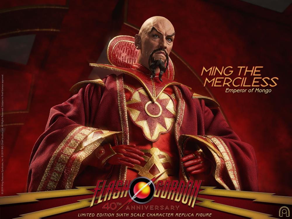 Flash Gordon 40th Anniversary Ming the Merciless 1/6 Scale Limited Edition  Figure Gallery Image 9