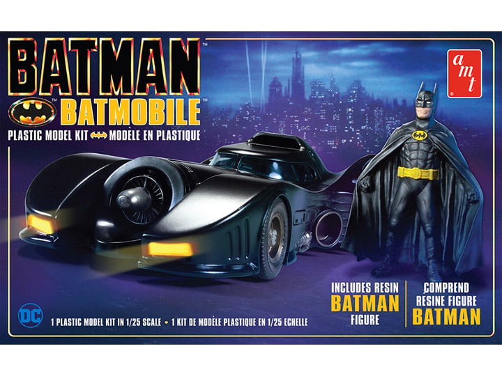 Batman Batmobile 1/25 Scale Model Kit Gallery Image 1