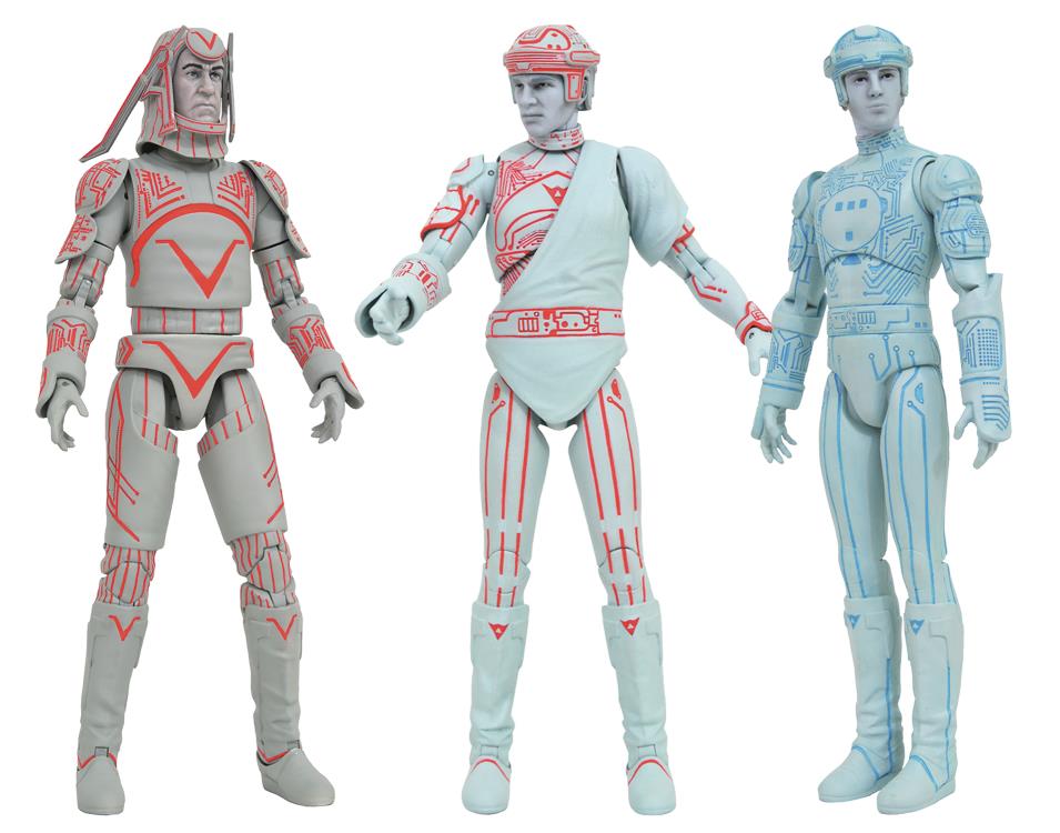 Tron Select Wave 1 Set of 3 Figures (Slim Packaging) Gallery Image 3