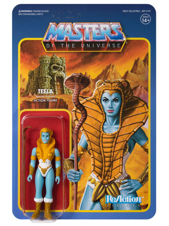 Masters of the Universe ReAction Teela (Shiva Color) Figure