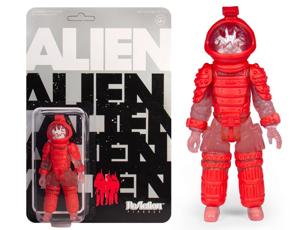 Alien ReAction Kane in a Nostromo Space Suit (Bill Gold Poster Color) Figure Gallery Image 3