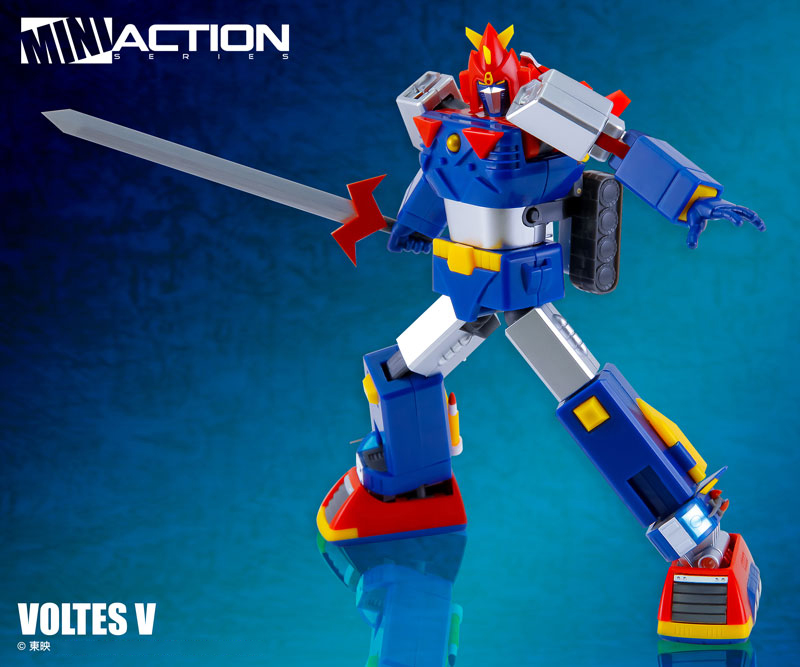 Super Electromagnetic Machine Voltes V Mini Action Series Voltes V Gallery Image 4