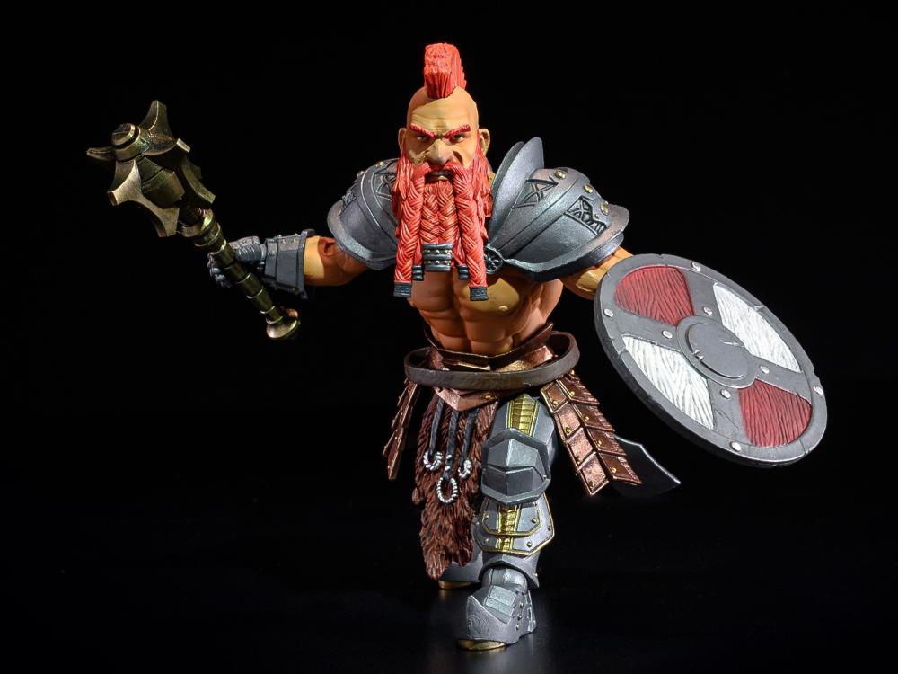 Mythic Legions: Wasteland Torgun Redfin (House of the Noble Bear) Action Figure Gallery Image 3