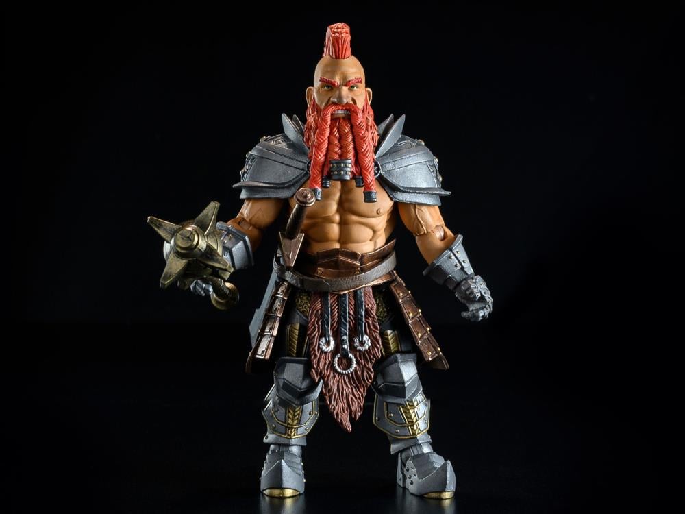 Mythic Legions: Wasteland Torgun Redfin (House of the Noble Bear) Action Figure Gallery Image 5