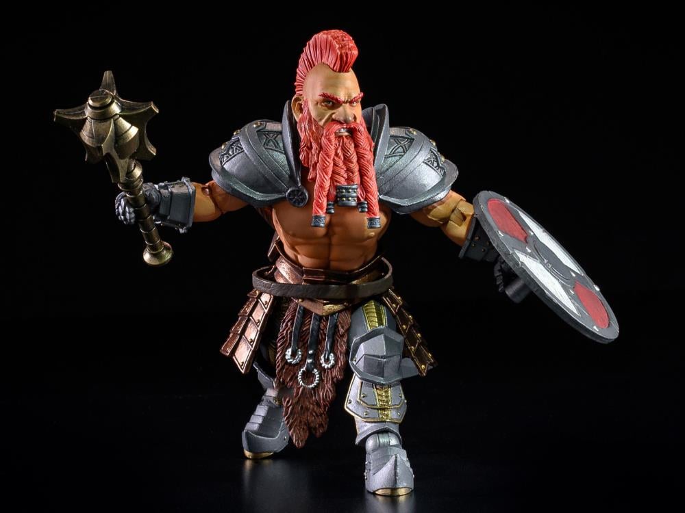 Mythic Legions: Wasteland Torgun Redfin (House of the Noble Bear) Action Figure Gallery Image 4