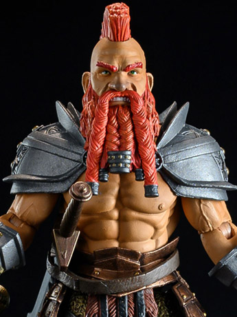 Mythic Legions: Wasteland Torgun Redfin (House of the Noble Bear) Action Figure Gallery Image 2