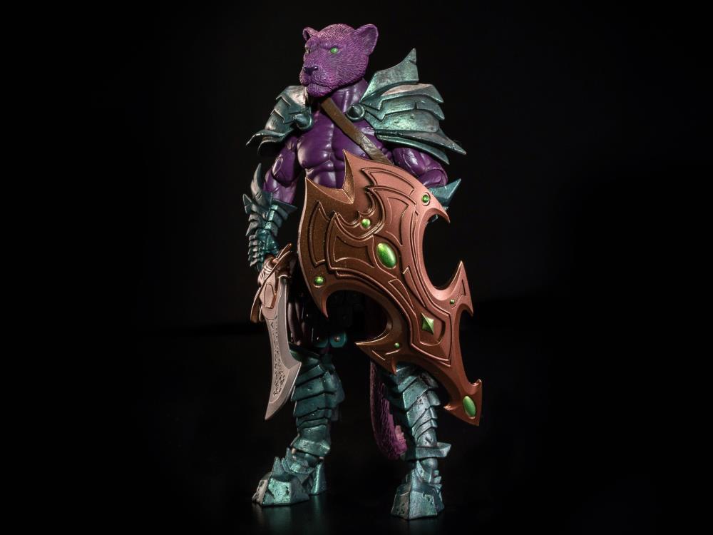 Mythic Legions: Wasteland Purrrplor (Legion of Arethyr) Action Figure Gallery Image 4