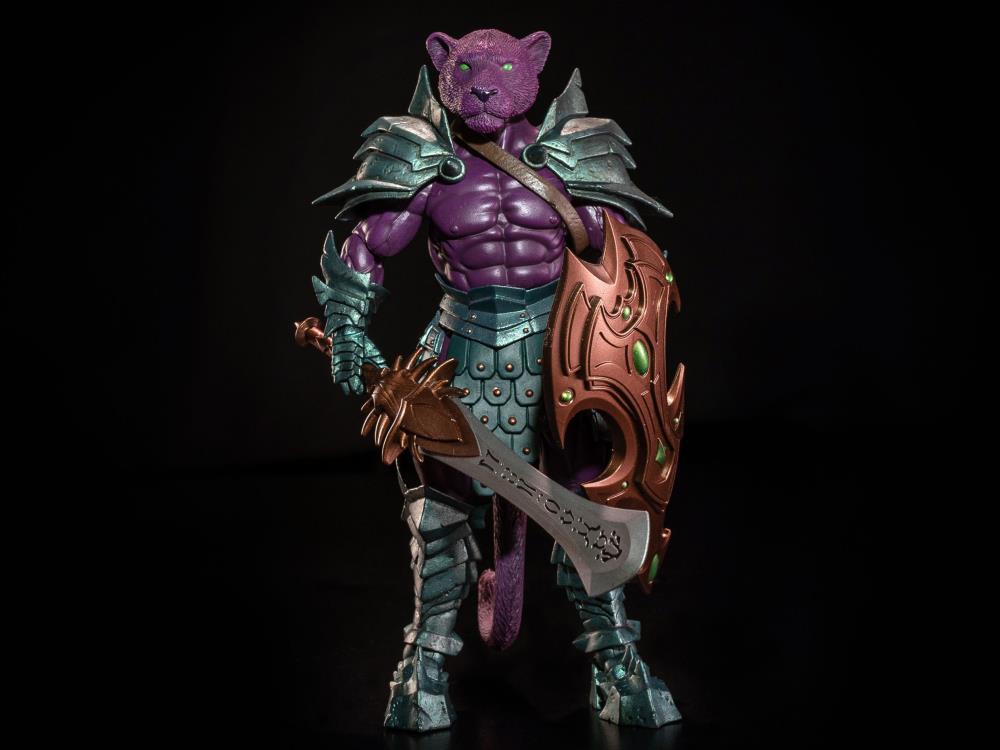 Mythic Legions: Wasteland Purrrplor (Legion of Arethyr) Action Figure Gallery Image 3