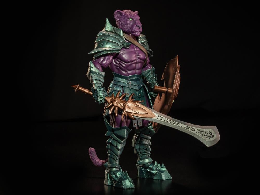 Mythic Legions: Wasteland Purrrplor (Legion of Arethyr) Action Figure Gallery Image 6