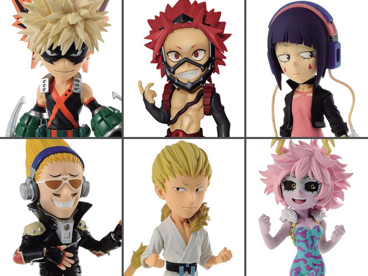 My Hero Academia World Collectable Figure Vol.3 Set of 6 Figures Gallery Image 1