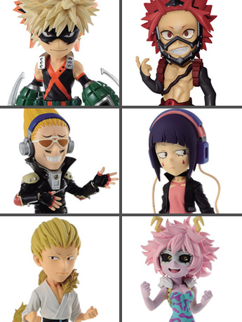 My Hero Academia World Collectable Figure Vol.3 Set of 6 Figures Gallery Image 2