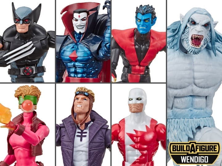 X-Force Marvel Legends Wave 1 Set of 6 Figures (Wendigo BAF) Gallery Image 1