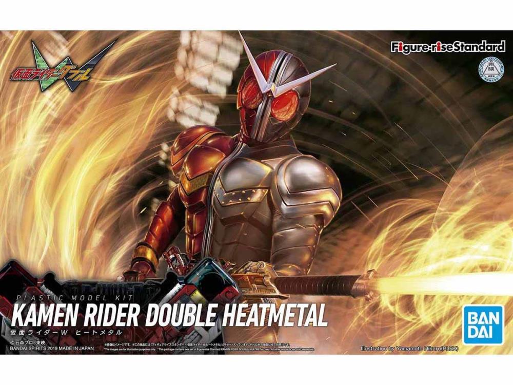 Kamen Rider Figure-rise Standard Kamen Rider Double Heat Metal Model Kit Gallery Image 9
