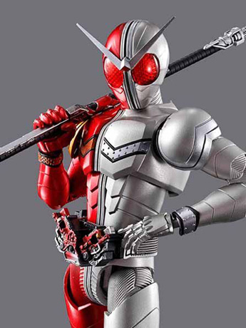 Kamen Rider Figure-rise Standard Kamen Rider Double Heat Metal Model Kit Gallery Image 2