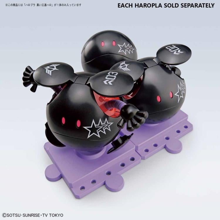 Mobile Suit Gundam HaroPla #10 Black Tri-Stars Haro Model Kit Gallery Image 7