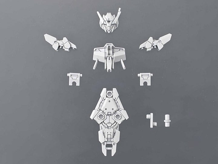 30 Minutes Missions #09 Commander Type (Alto Exclusive White) Armor Set Gallery Image 1