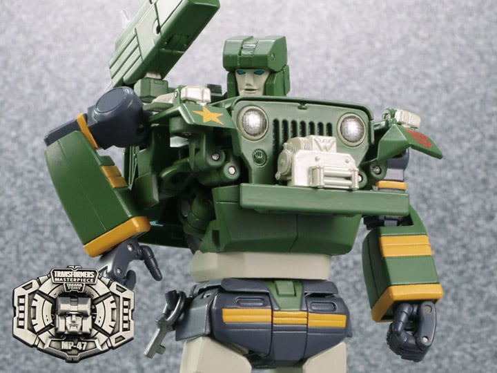 Transformers Masterpiece MP-47 Hound (With Collectible Pin) Gallery Image 1