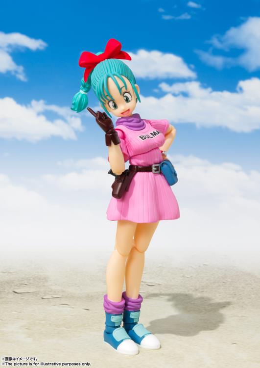 Dragon Ball S.H.Figuarts Bulma (Adventure Begins) Action Figure Gallery Image 7