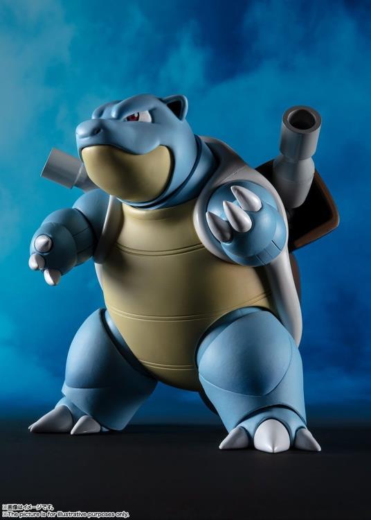 Pokemon S.H.Figuarts Blastoise (Arts Remix) Action Figure Gallery Image 3