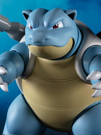 Pokemon S.H.Figuarts Blastoise (Arts Remix) Action Figure Gallery Image 2