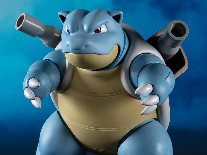 Pokemon S.H.Figuarts Blastoise (Arts Remix) Action Figure Gallery Image 1