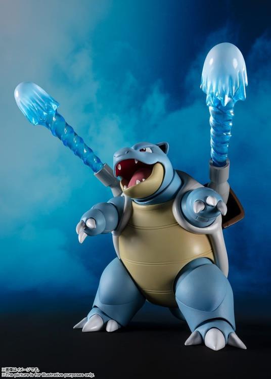 Pokemon S.H.Figuarts Blastoise (Arts Remix) Action Figure Gallery Image 6