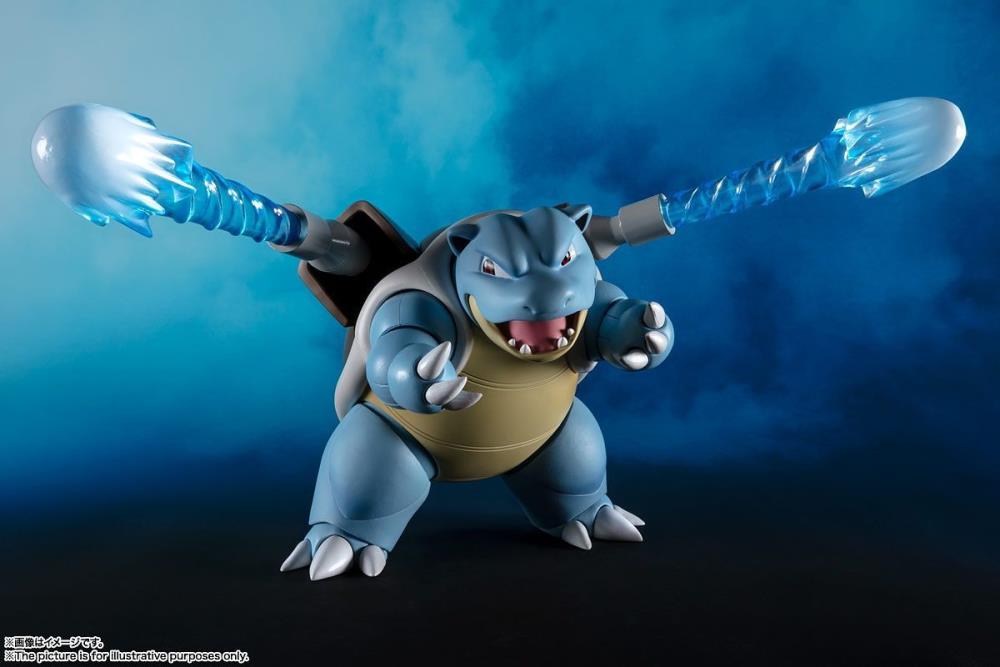 Pokemon S.H.Figuarts Blastoise (Arts Remix) Action Figure Gallery Image 7