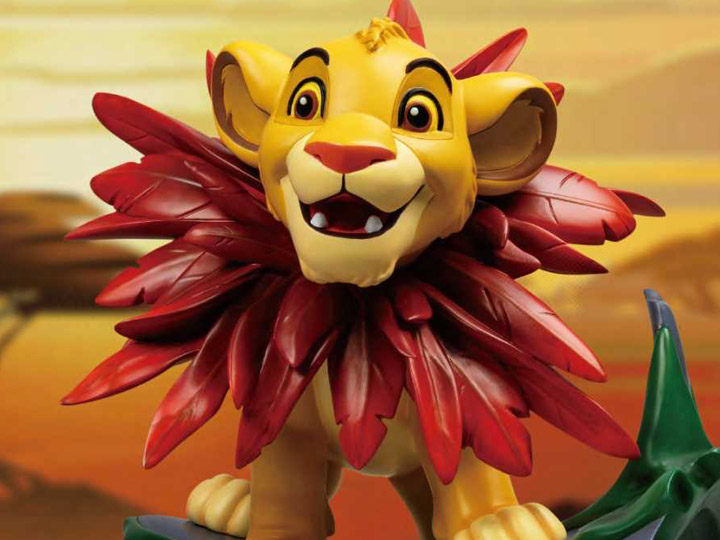 The Lion King Master Craft MC-012 Little Simba Limited Edition Statue Gallery Image 1