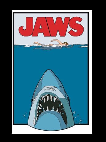 Jaws Enamel Pin Gallery Image 2